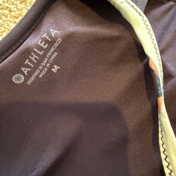 Athleta Tankini in Floral print size Medium - Picture 3 of 3